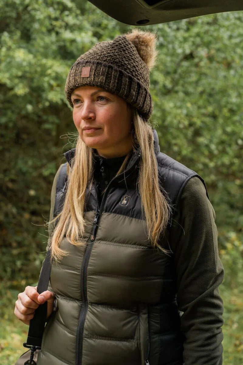 Deerhunter Ladies Knitted Hat Art Green