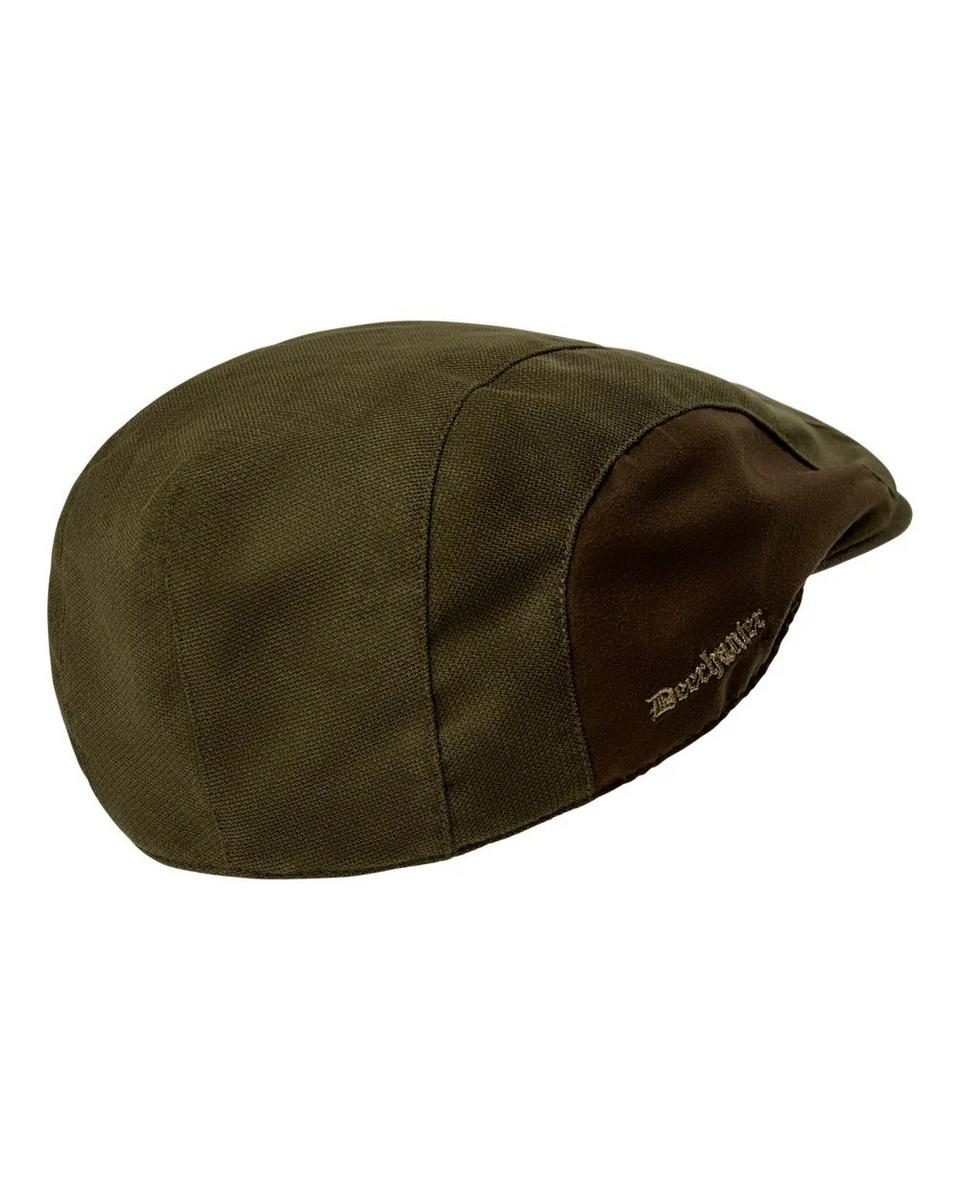Deerhunter Eagle Flat Cap in Tarmac Green