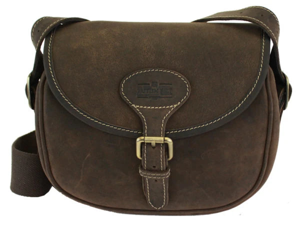 British Belt Co Berkeley Leather Cartridge Bag
