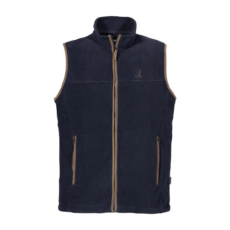 Mens 'Scotland' Fleece Gillet Blue