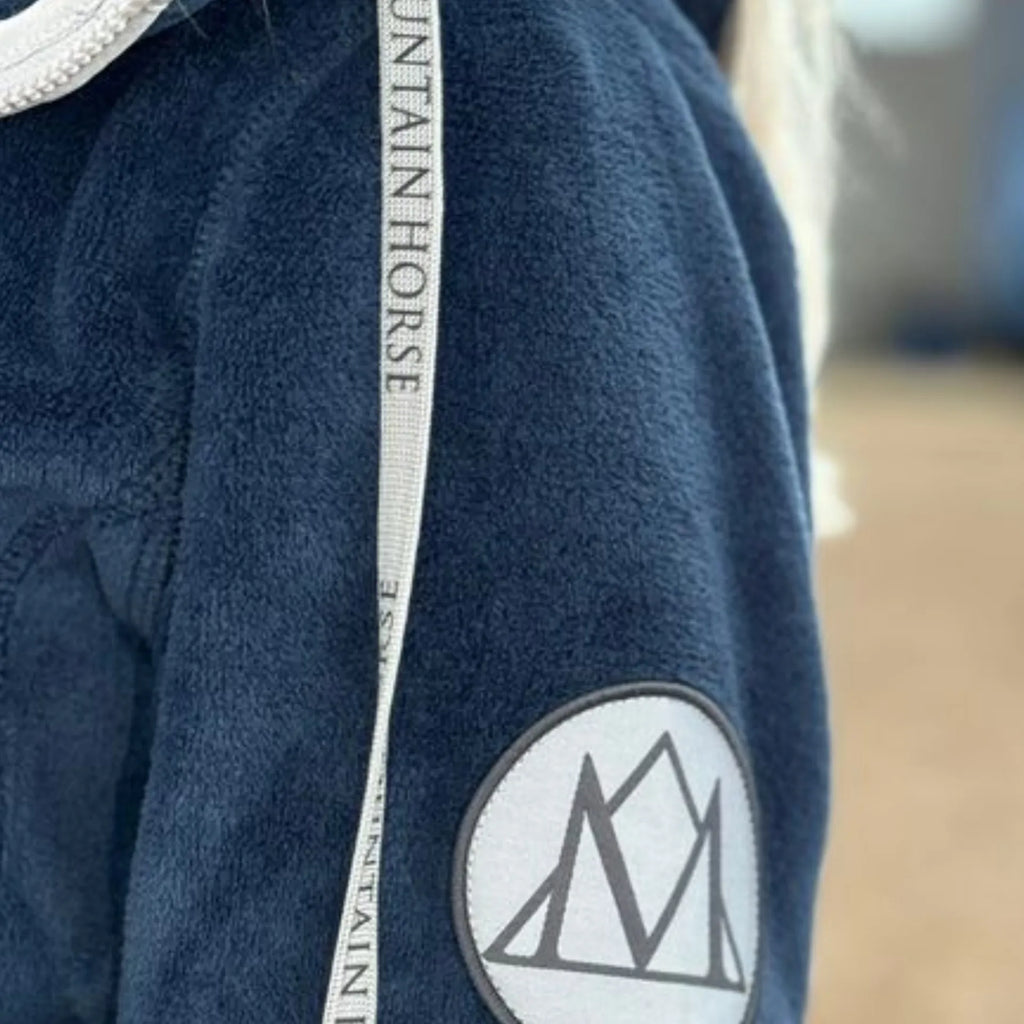 Mountain Horse Fuzzy Ladies Hoodie - Navy