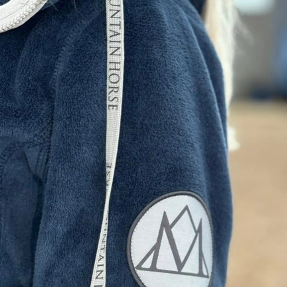 Mountain Horse Fuzzy Ladies Hoodie - Navy