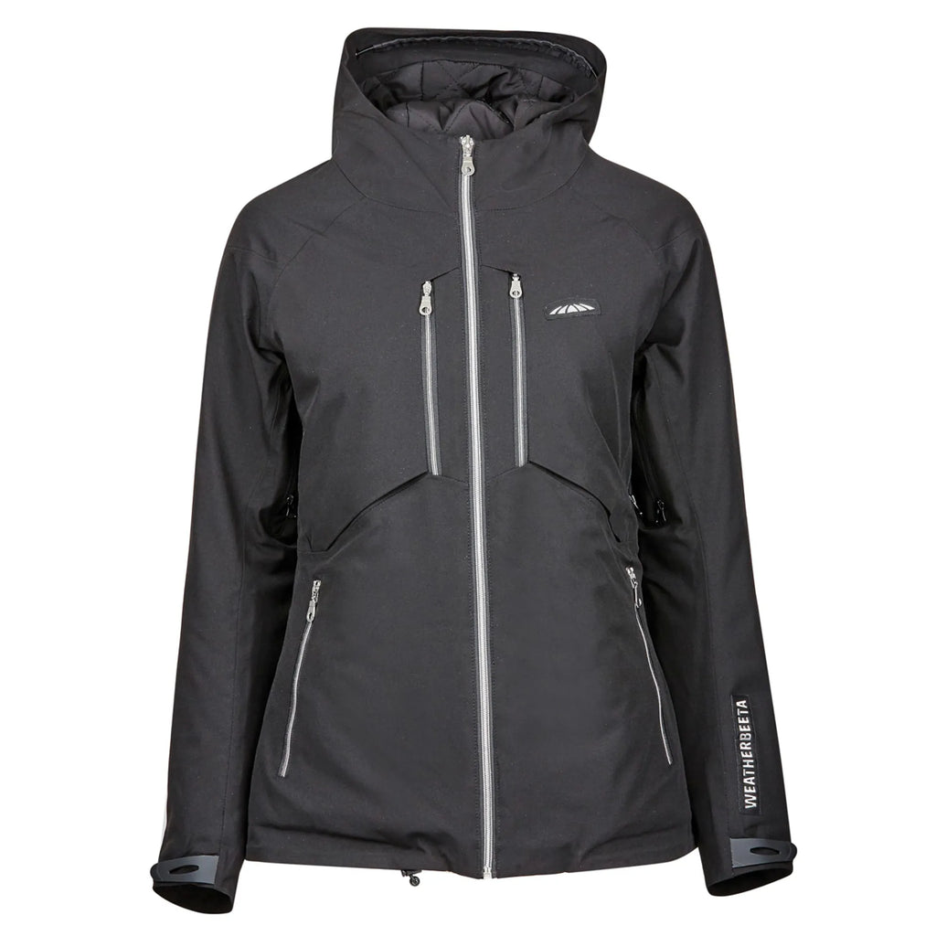 WeatherBeeta Tania Technical Waterproof Ladies Jacket - Black