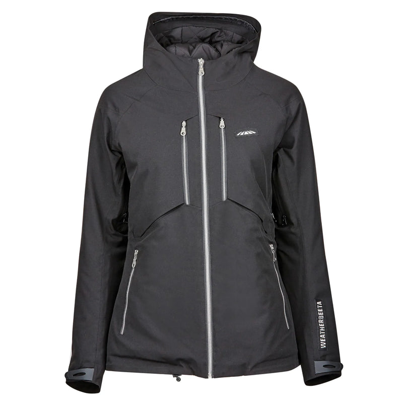 WeatherBeeta Tania Technical Waterproof Ladies Jacket - Black