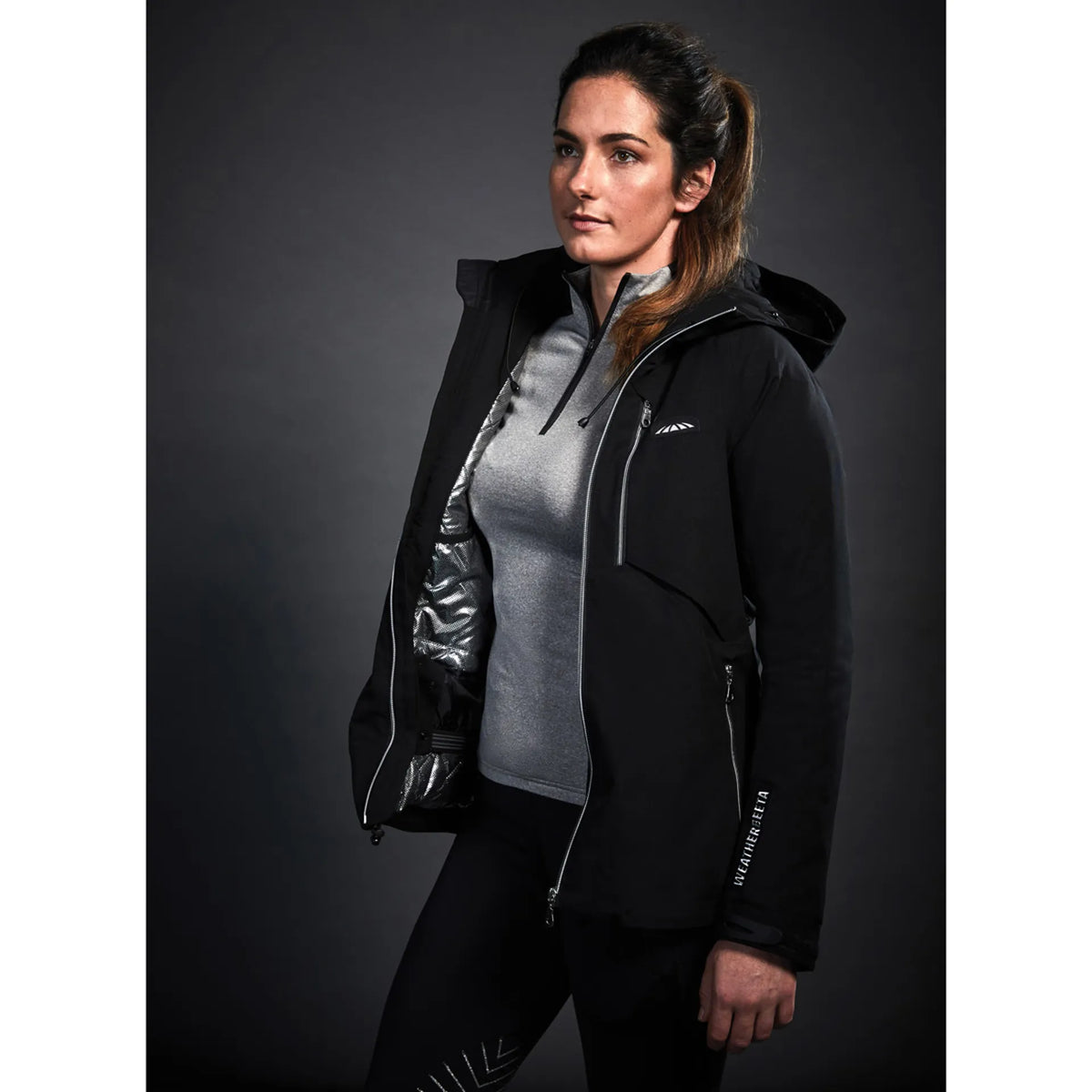 WeatherBeeta Tania Technical Waterproof Ladies Jacket - Black