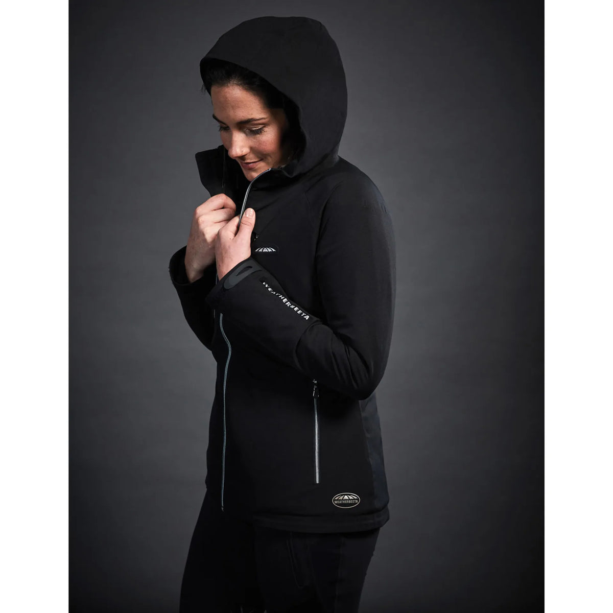 WeatherBeeta Tania Technical Waterproof Ladies Jacket - Black